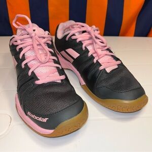 Babolat Shadow Team Badminton Squash Sport Shoes Trainers black size 9.5 sneaker